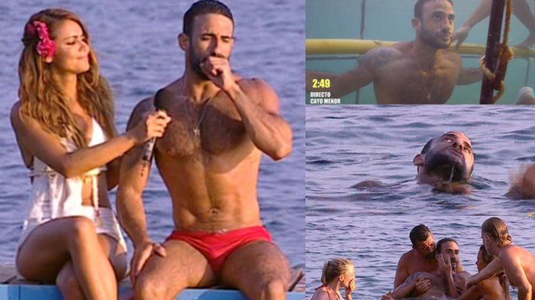 Eliad Cohen debía aguantar la respiración bajo el agua