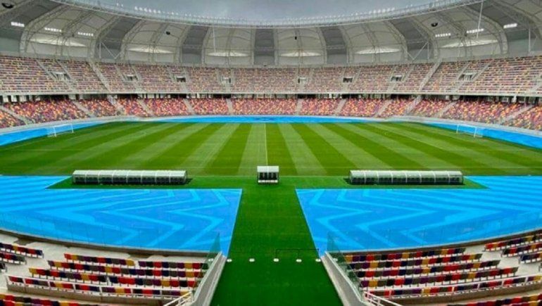 Estadio Único Madre de Ciudades, donde se jugará la final de la Supercopa Argentina entre River y Racing.
