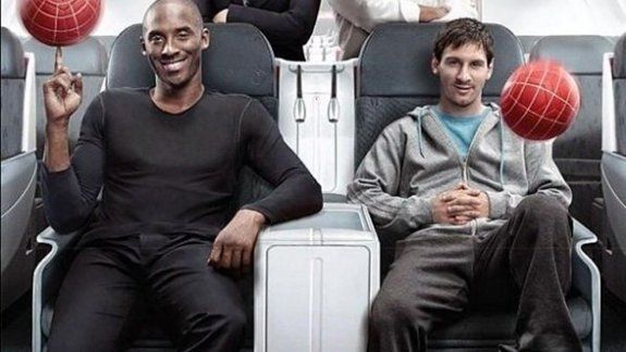 Kobe y Leo.