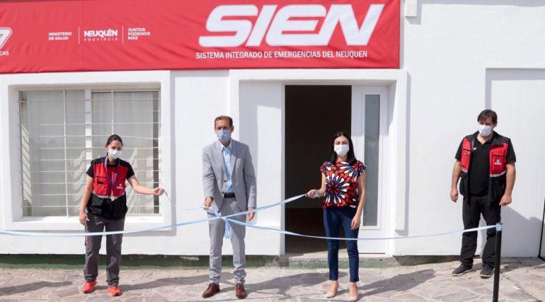 Inauguraron una nueva base del SIEN en el oeste de Neuquén