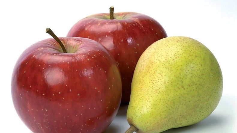 Los precios de la manzana en el mercado interno siguen en caída libre