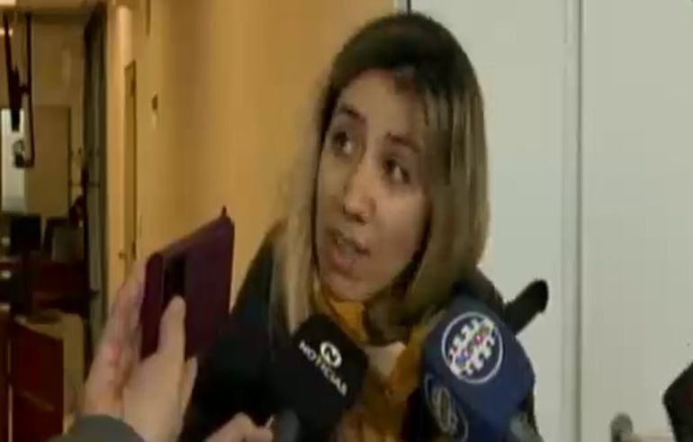 Isabel Montoya, la pareja de Sanz, también está imputada en la causa. Isabel Montoya, la pareja de Sanz, también está imputada en la causa.