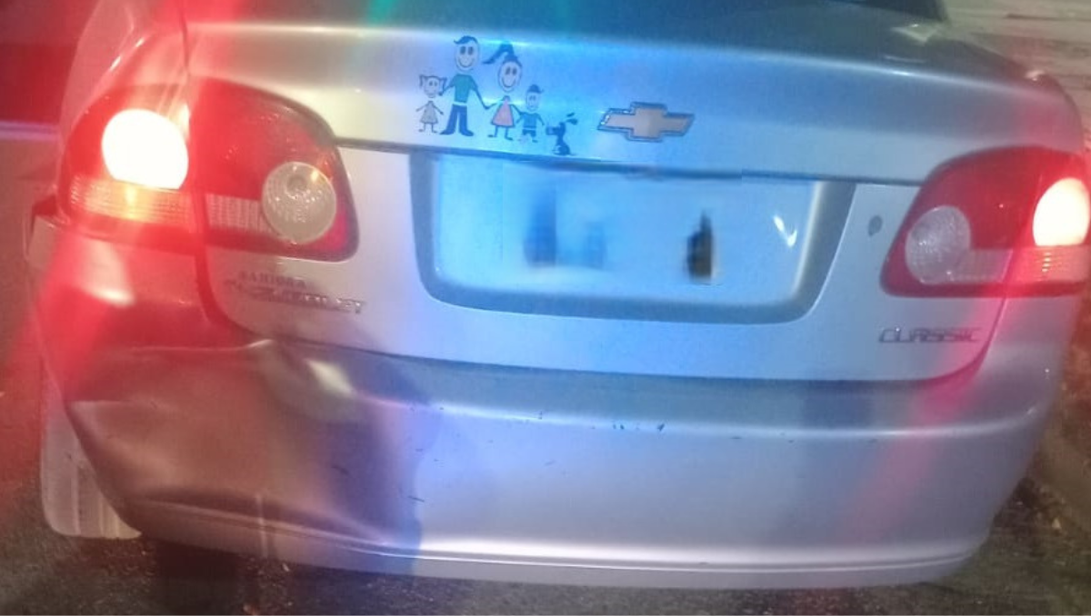 Irresponsabilidad al volante: chocó con 1.94 gramos de alcohol en sangre