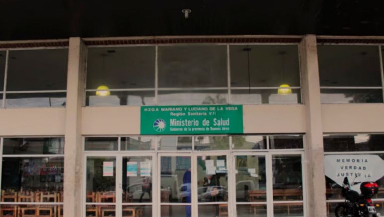 El hospital Mariano y Luciano de la Vega de Moreno, donde internaron al nene. El hospital Mariano y Luciano de la Vega de Moreno, donde internaron al nene.