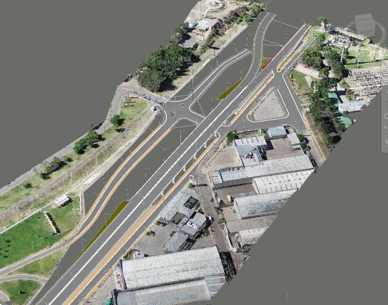 El puente elevado que conectará la avenida Mosconi con el acceso de Neuquén a Cipoleltti. El puente elevado que conectará la avenida Mosconi con el acceso de Neuquén a Cipoleltti.