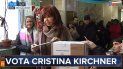 polemico voto de cfk: no dejo entrar a la tv ni hizo declaraciones