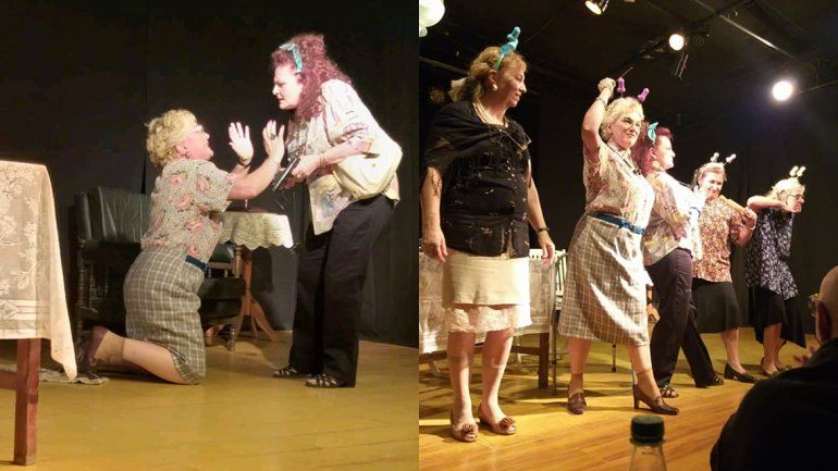 Jubilosas, cinco abuelas inquietas y apasionadas se suben a las tablas