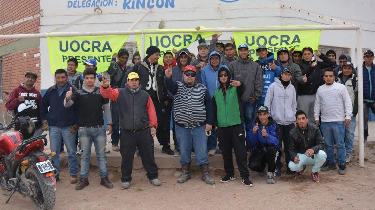 Dirigentes de la Uocra acordaron puestos laborales con el municipio