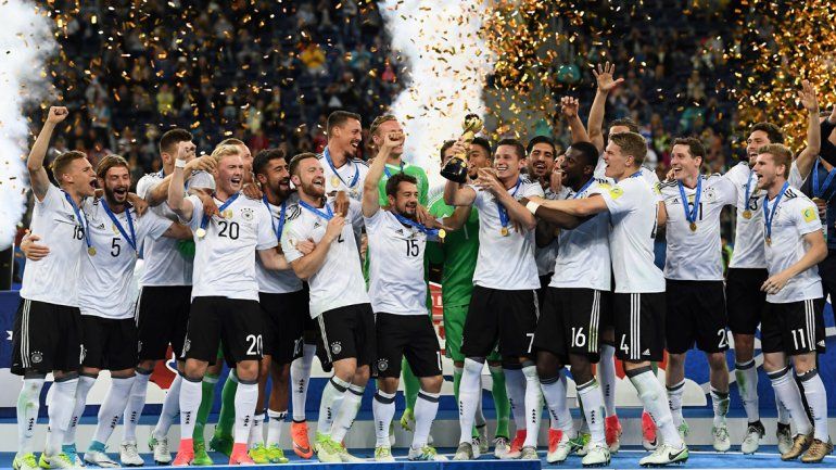 Alemania derrotó a Chile y se consagró campeón de la Copa