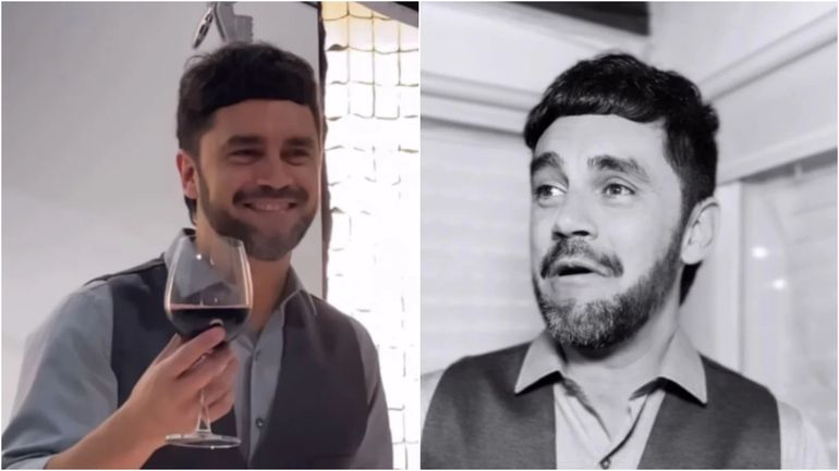 El look anterior de Gonzalo Heredia El look anterior de Gonzalo Heredia