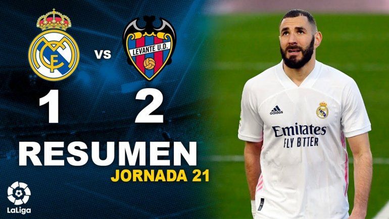 Cae el Real Madrid y la liga se aleja cada día más