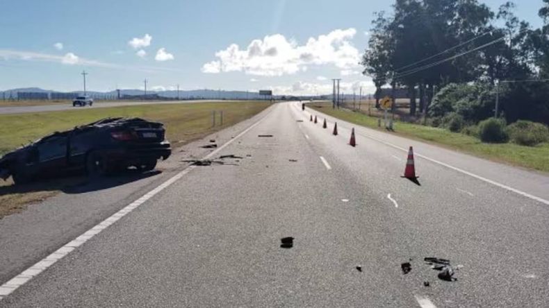 Un argentino chocó en Punta del Este y está grave