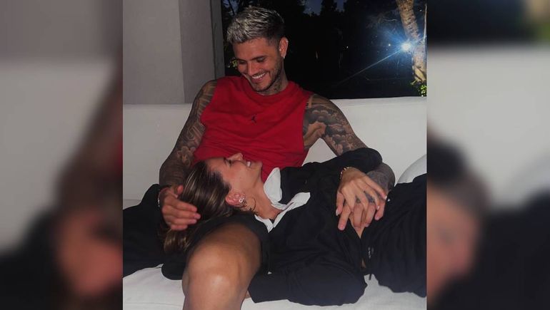 La sugestiva imagen de Mauro Icardi y la China Suárez 