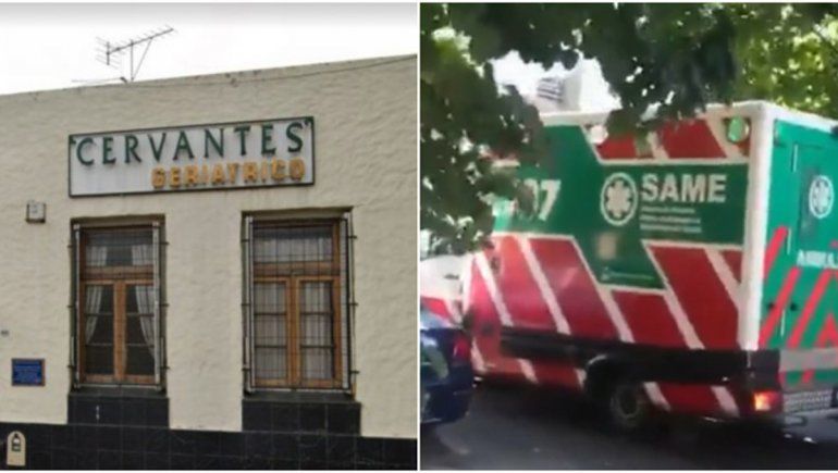 Dramático desalojo de un geriátrico por abuela que murió por coronavirus