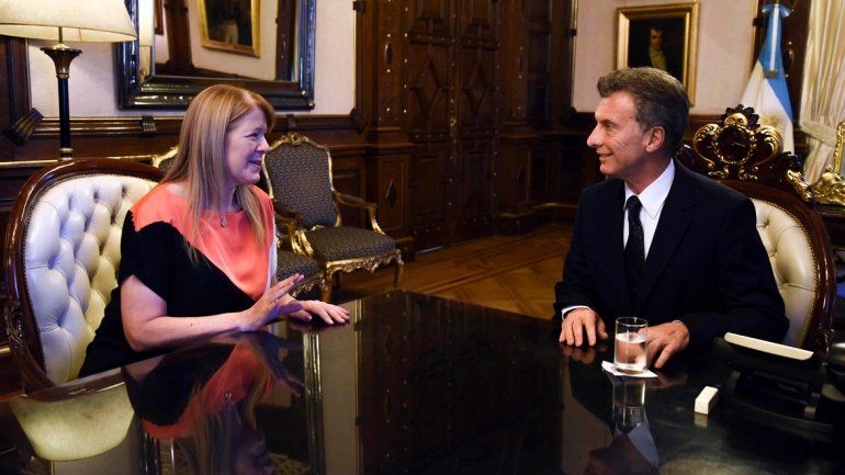 Mauricio Macri recibió ayer en la Casa Rosada a Daniel Scioli