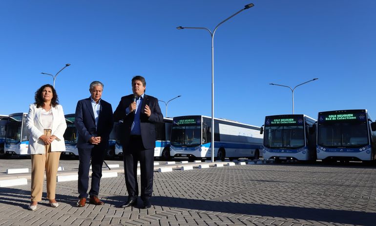 Neuquén sumó 30 nuevas unidades de colectivos: El mejor servicio de transporte