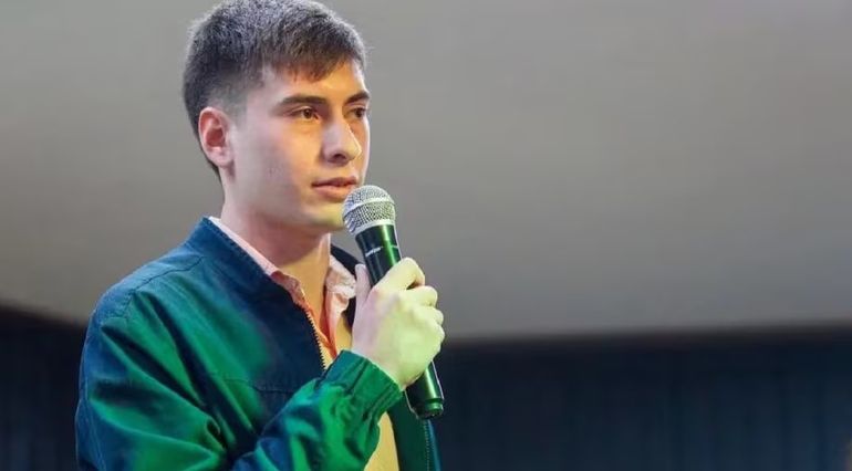 Luka Jones, intendente de Veintiocho de Julio, Chubut. Luka Jones, intendente de Veintiocho de Julio, Chubut.