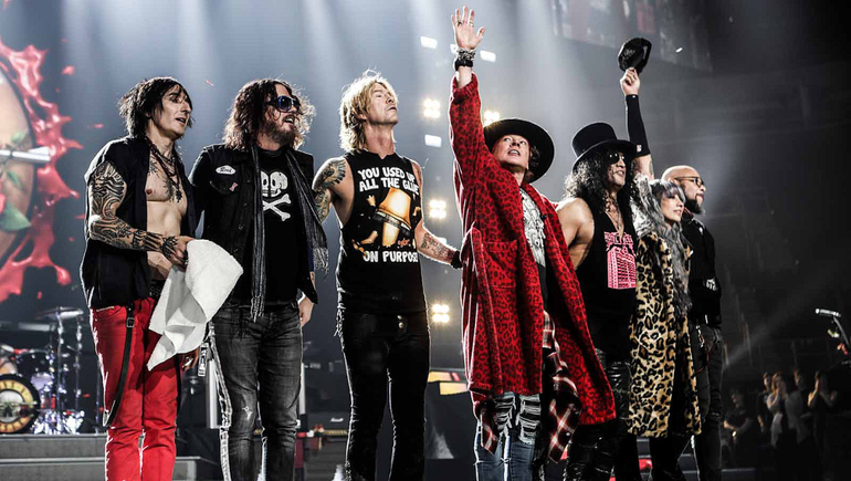 Guns NRoses actuará en octubre en Argentina