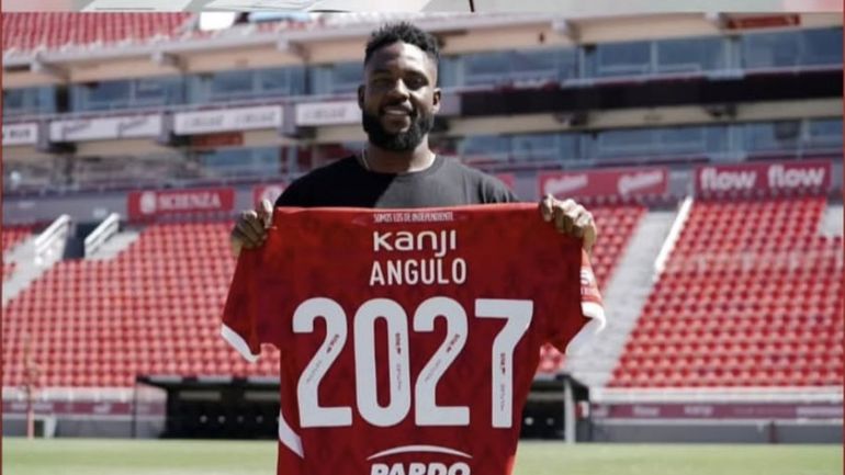 Álvaro Angulo, el nuevo refuerzo de Independiente Álvaro Angulo, el nuevo refuerzo de Independiente
