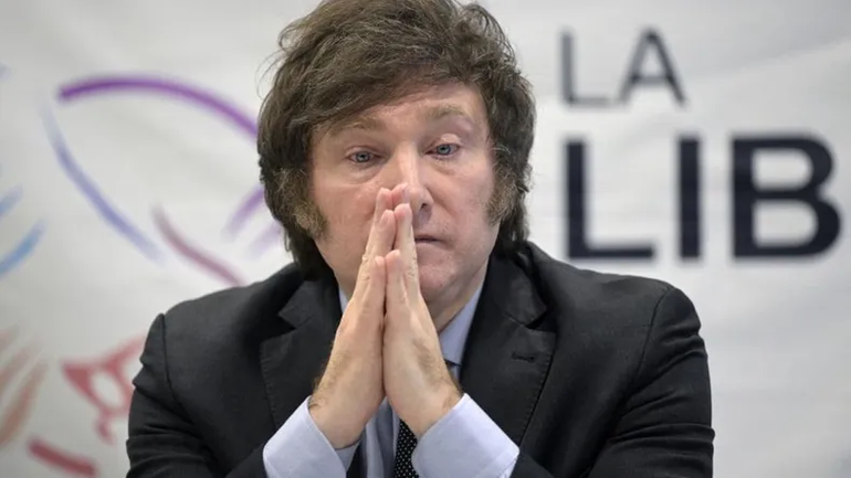 El presidente Javier Milei sigue apostando a la polarización del Congreso.