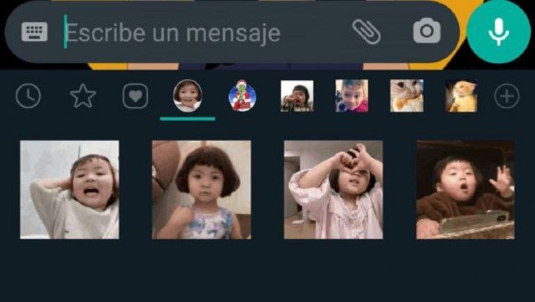 WhatsApp: así podés poner stickers en tus estados.&nbsp;