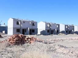 Los dúplex que aún no se terminan de la Cooperativa 127 Hectáreas. Los dúplex que aún no se terminan de la Cooperativa 127 Hectáreas.