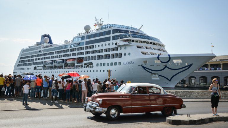 Llegó a La Habana el primer crucero de Estados Unidos