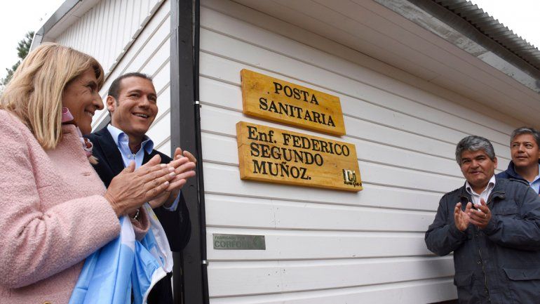 Omar Gutiérrez y Chani Sapag recorrieron el norte con inauguraciones.