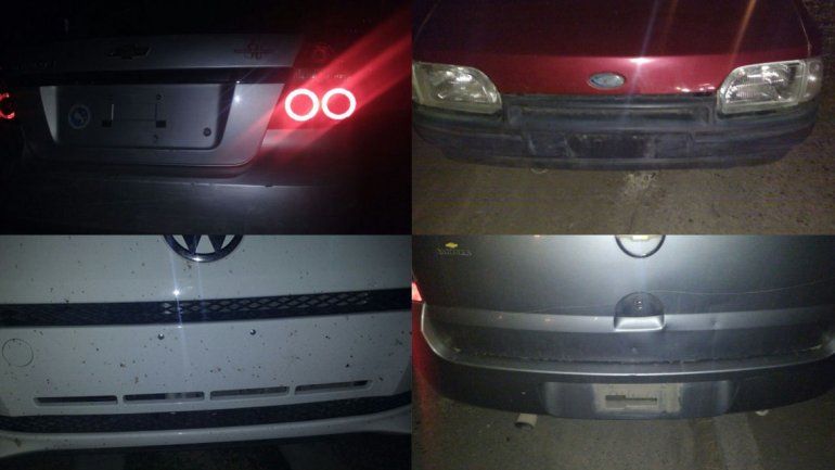 Llamativo robo de patentes en San Martín de los Andes