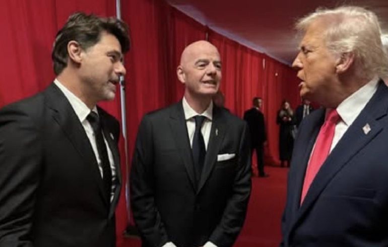 Pochettino, rendido a los pies de Donald Trump: Claro, señor presidente