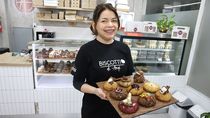 es ingeniera en petroleo, pero conquisto con sus cookies virales y abrio dos locales en neuquen