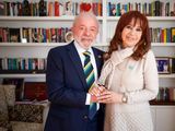 La expresidenta compartió fotos del encuentro con Lula Da Silva. 