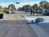 Murió el motociclista embestido en Ruta 7