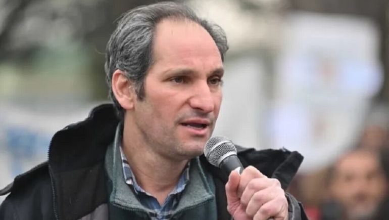 Daniel Murphy, secretario general del sindicato docente de Chubut. Daniel Murphy, secretario general del sindicato docente de Chubut.