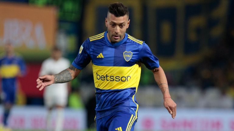 Janson con la camiseta de Boca Janson con la camiseta de Boca