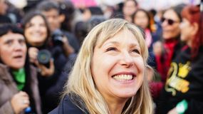 La dirigente politica de izquierda llega a Neuquén.&nbsp;
