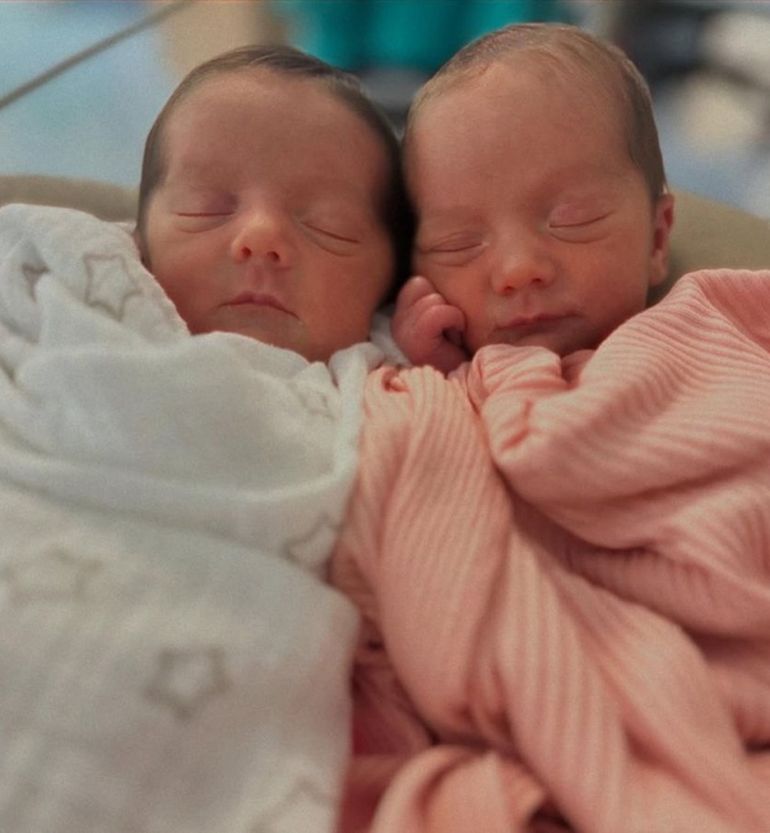 Luz Cipriota fue madre de gemelos Luz Cipriota fue madre de gemelos