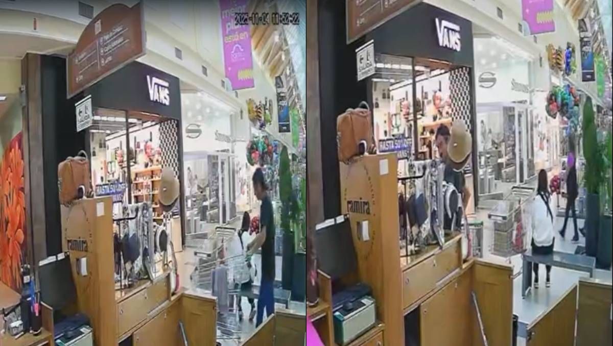 El robo ocurrió en Ramira, un local de accesorios del Jumbo.&nbsp;