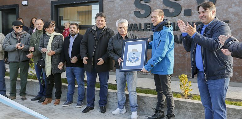 Inauguraron la Sociedad Vecinal de Valentina Norte Urbana