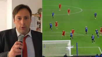 el blooper televisivo del ano: barril canto gol que no fue el blooper televisivo del ano: barril canto gol que no fue