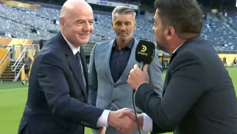 El pedido que Goycochea le hizo a Infantino en un mano a mano en el Mundial de Clubes