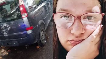 El auto que atropelló a Eugenia Carril quedó secuestrado. El auto que atropelló a Eugenia Carril quedó secuestrado.