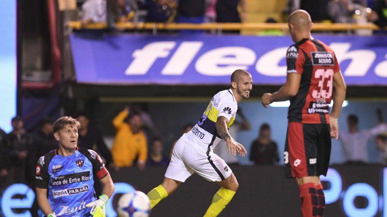 Darío Benedetto &nbsp;El goleador de Boca lamentó la lesión de su compañero.&nbsp;