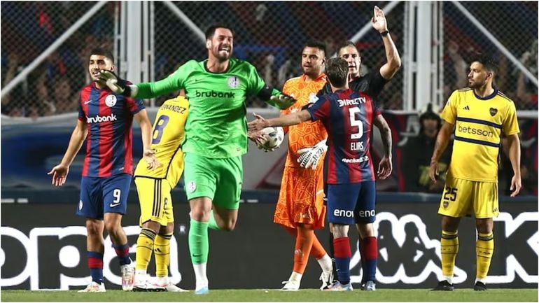 Los ánimos entre Boca y San Lorenzo terminaron muy picantes.