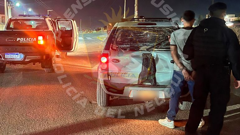 Neuquén: detuvieron a un prófugo durante un control