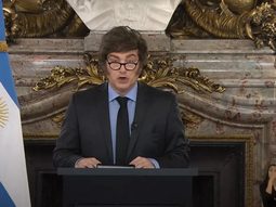 El presidente Javier Milei dio ayer por cadena nacional lo lineamientos del Presupuesto 2026. El presidente Javier Milei dio ayer por cadena nacional lo lineamientos del Presupuesto 2026.