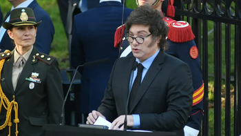 Javier Milei fue declarado como persona no grata en Bariloche.