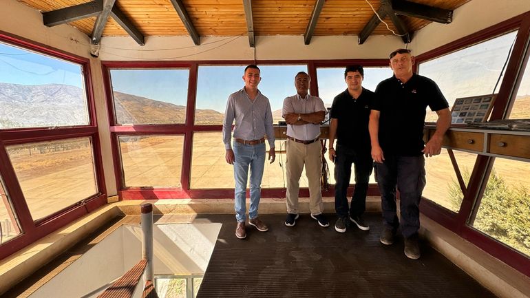 La torre del aeropuerto de Zapala. La torre del aeropuerto de Zapala.