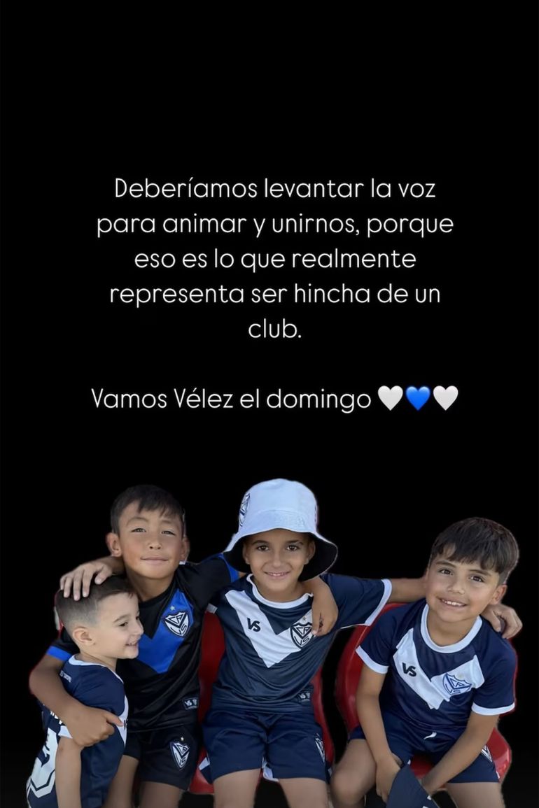 El posteo de la pareja de Mammana El posteo de la pareja de Mammana