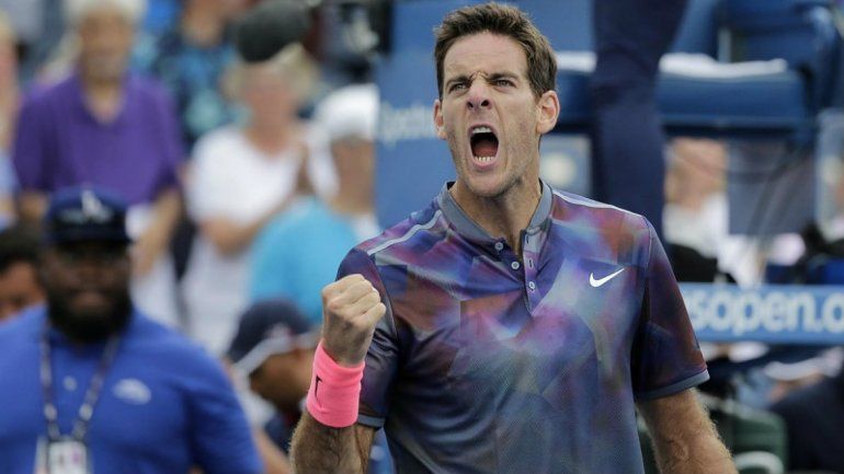 Del Potro a paso firme en el Abierto de Estados Unidos